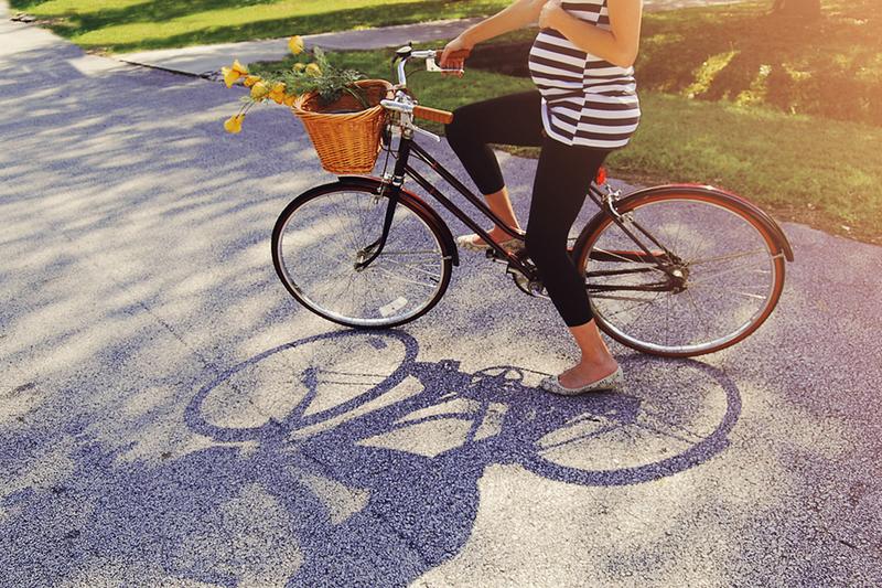 Jazda na rowerze w ciąży