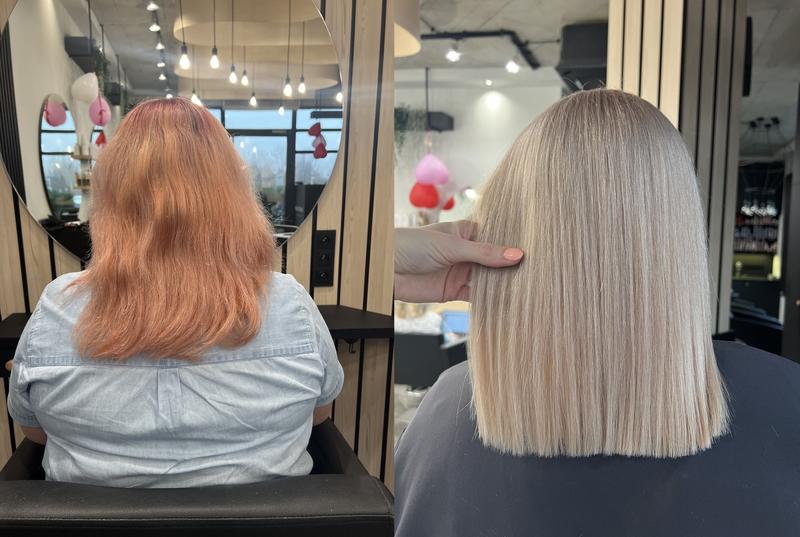 Metamorfoza koloru włosów