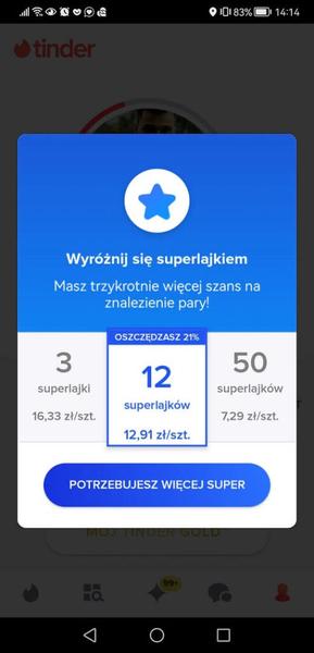 Gwiazdka na Tinderze