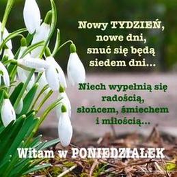 Pozytywne myśli na początek tygodnia