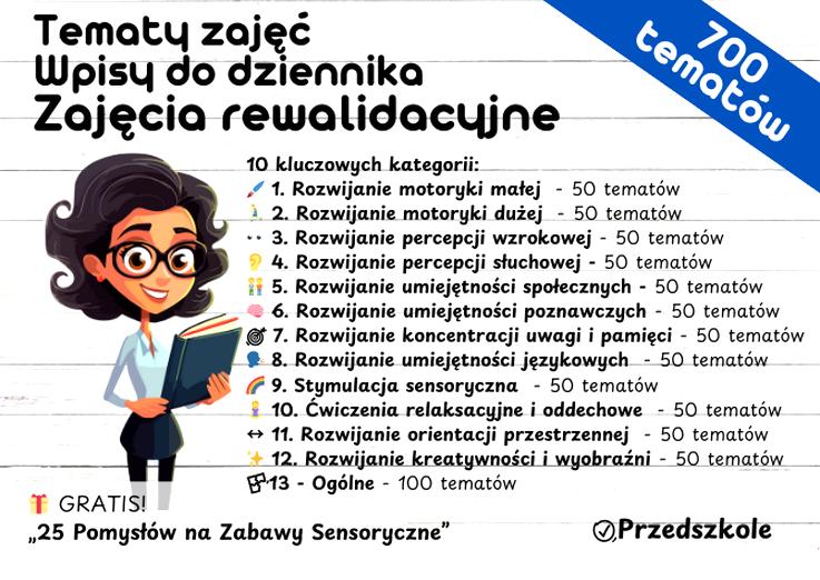 Godziny rewalidacji w przedszkolu