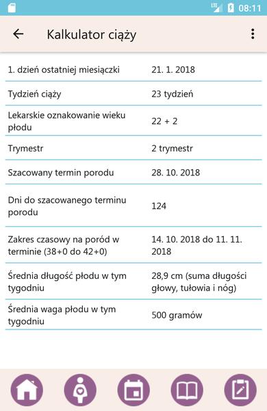 Kalendarz badań w ciąży